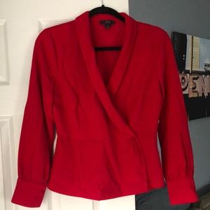 JCREW wrap blouse
